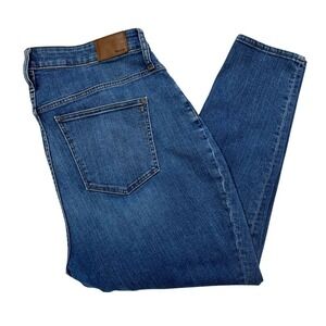 Madewell Womens Curvy High Rise Skinny Crop Jeans, Madewell Womens Size 35 505